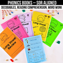 Load image into Gallery viewer, Decodable Readers Books with Word Work - Science of Reading Aligned - K - 2nd Grade