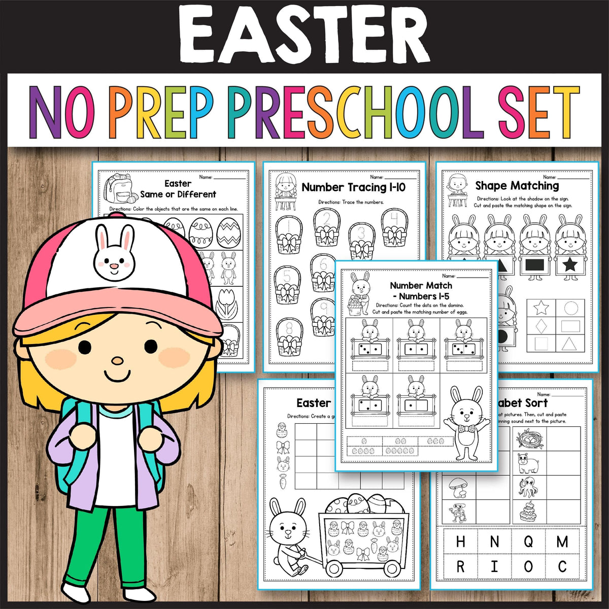 Easter Activities Kindergarten, Spring Math Worksheets Preschool My