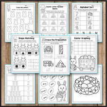 Load image into Gallery viewer, Easter Activities Kindergarten, Spring Math Worksheets Preschool