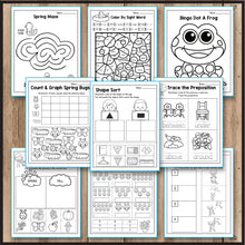 Load image into Gallery viewer, Spring Activities Preschool