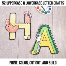 Load image into Gallery viewer, Alphabet Crafts Mega Bundle just $19 ($100 VALUE)