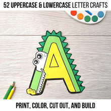 Load image into Gallery viewer, Alphabet Crafts Mega Bundle just $19 ($100 VALUE)