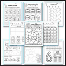 Load image into Gallery viewer, Back to School Activities for Preschool