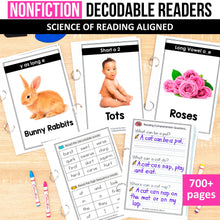 Load image into Gallery viewer, SOR Aligned Nonfiction Decodable Readers MEGA BUNDLE - K - 2nd Grade