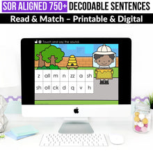 Load image into Gallery viewer, Read and Match Decodable Sentences MEGA BUNDLE - K to 2nd Grade - SOR Aligned