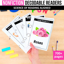 Load image into Gallery viewer, SOR Aligned Nonfiction Decodable Readers MEGA BUNDLE - K - 2nd Grade