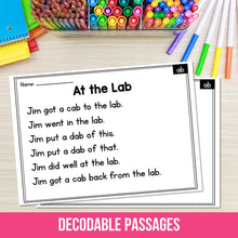 Load image into Gallery viewer, Decodable Readers Passages Mega Bundle just $19 ($100 VALUE) - Science of Reading Aligned
