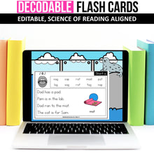 Load image into Gallery viewer, Fluency Flash Cards MEGA BUNDLE (Editable) - Science of Reading Aligned - K - 2nd Grade