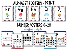 Load image into Gallery viewer, Nautical Theme MEGA BUNDLE Nautical Classroom