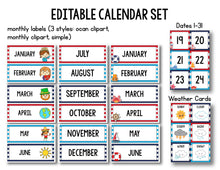 Load image into Gallery viewer, Nautical Theme MEGA BUNDLE Nautical Classroom