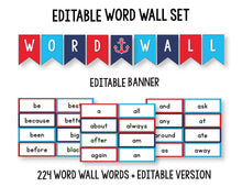Load image into Gallery viewer, Nautical Theme MEGA BUNDLE Nautical Classroom