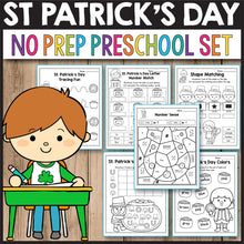 Load image into Gallery viewer, St Patrick's Day Activities for Preschool, St Patrick's Day Math
