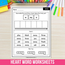 Load image into Gallery viewer, The Ultimate Heart Words Bundle - Science of Reading Aligned