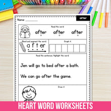 Load image into Gallery viewer, The Ultimate Heart Words Bundle - Science of Reading Aligned
