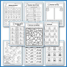 Load image into Gallery viewer, Fall Activities Kindergarten - Fall Math Worksheets Kindergarten