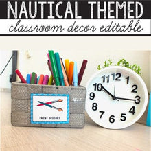 Load image into Gallery viewer, Nautical Theme MEGA BUNDLE Nautical Classroom