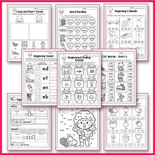 Load image into Gallery viewer, Valentine's Day Activities For Kindergarten Literacy No Prep
