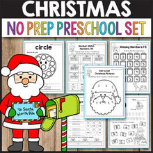Load image into Gallery viewer, Christmas Activities for Preschool
