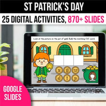 Load image into Gallery viewer, St Patricks Day Activities Math Games for Google Slides