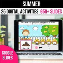 Load image into Gallery viewer, End of the Year Summer Activities for Google Slides
