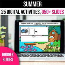 Load image into Gallery viewer, End of the Year Summer Activities for Google Slides