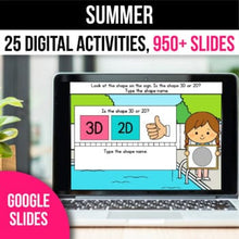 Load image into Gallery viewer, End of the Year Summer Activities for Google Slides