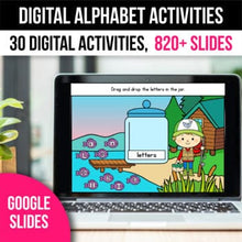 Load image into Gallery viewer, Digital Alphabet Beginning Sounds Digital Game Back to School Activities v2