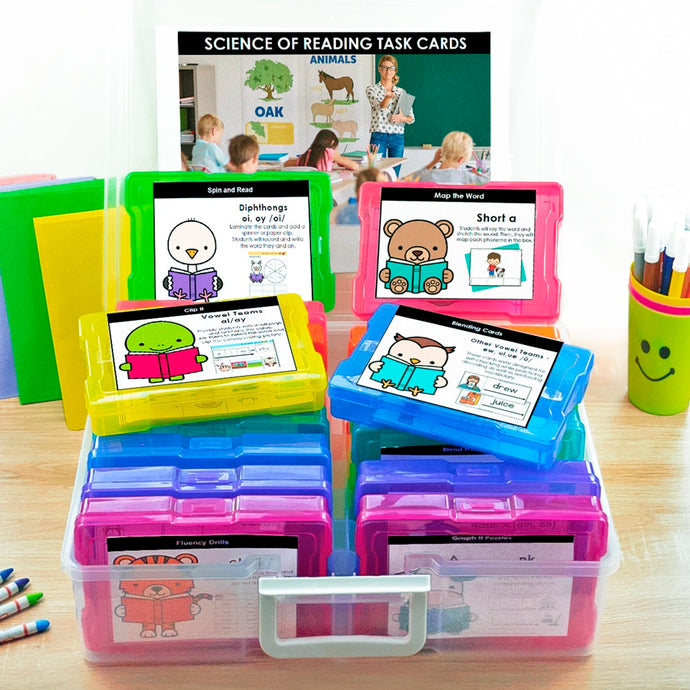 10 Easy Ways to Organize Task Cards in the Classroom