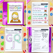 Load image into Gallery viewer, Kindergarten Writing Curriculum BUNDLE