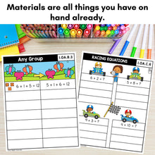 Load image into Gallery viewer, 1st Grade Math Games by Standard - CCSS Aligned - No Prep