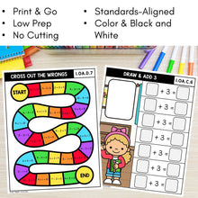 Load image into Gallery viewer, 1st Grade Math Games by Standard - CCSS Aligned - No Prep