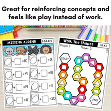 Load image into Gallery viewer, 1st Grade Math Games by Standard - CCSS Aligned - No Prep