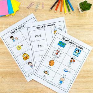 Buy3Get1 FREE B11 - Multisyllabic Words, Reading Passages, Decodable Poems, Partner Plays