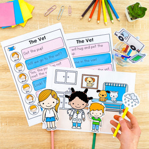 Buy3Get1 FREE B11 - Multisyllabic Words, Reading Passages, Decodable Poems, Partner Plays