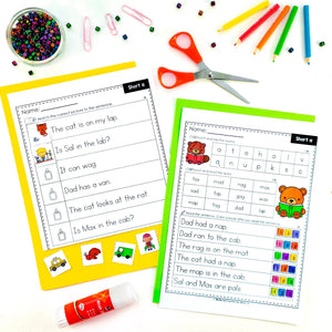 Buy3Get1 FREE B10 - Sound Wall, Literacy Centers, Phonics Assessment, Read and Match