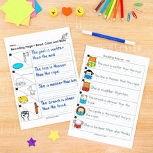 Load image into Gallery viewer, Buy3Get1 FREE B12 - Beginning Sounds, Digraphs and Blends, Roll and Read, Write the Room