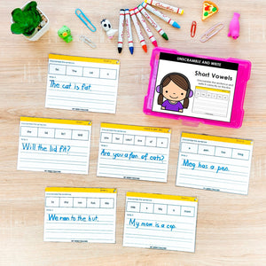 30,000+ SOR Phonics Task Cards Bundle