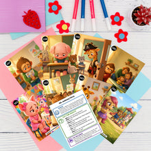 Load image into Gallery viewer, 240 Feelings &amp; Emotions Conversation Cards for Kids | Who What Why Cards | Social Skills, Safety &amp; Self-Regulation