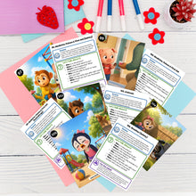 Load image into Gallery viewer, 240 Feelings &amp; Emotions Conversation Cards for Kids | Who What Why Cards | Social Skills, Safety &amp; Self-Regulation