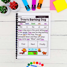 Load image into Gallery viewer, 50 Diphthongs Decodable Read &amp; Sequence Phonics Passages