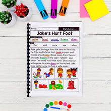 Load image into Gallery viewer, 50 Diphthongs Decodable Read &amp; Sequence Phonics Passages