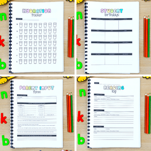 1st Grade Substitute Planner, Templates, Worksheets MEGA BUNDLE