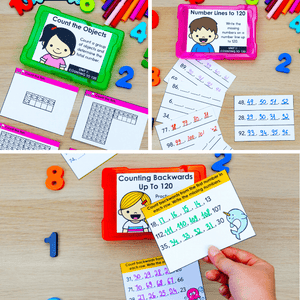 1st Grade Math Task Cards, Centers, Games MEGA BUNDLE - CCSS Aligned