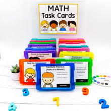 Load image into Gallery viewer, 3rd Grade Math Task Cards - CCSS Aligned
