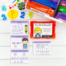Load image into Gallery viewer, 3rd Grade Math Task Cards - CCSS Aligned