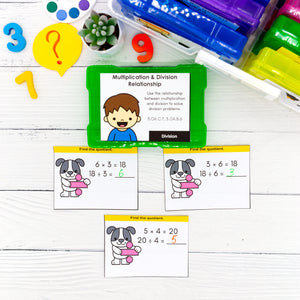 third grade teaching cards Free 3rd Grade Math Flash Cards