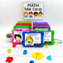 Load image into Gallery viewer, 3rd Grade Math Task Cards - CCSS Aligned