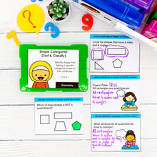 Load image into Gallery viewer, 3rd Grade Math Task Cards - CCSS Aligned