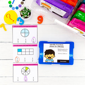 3rd Grade Math Task Cards - CCSS Aligned