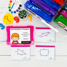 Load image into Gallery viewer, 3rd Grade Math Task Cards - CCSS Aligned